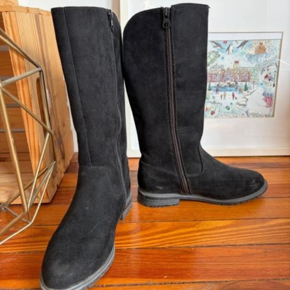 Cat & Jack Black Riding Boots Equestrian Size 3